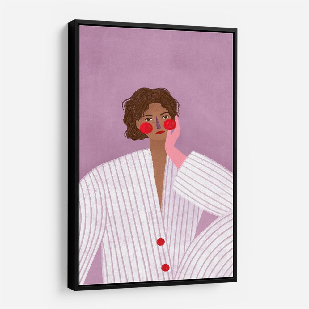 The Woman With the Pink Glove