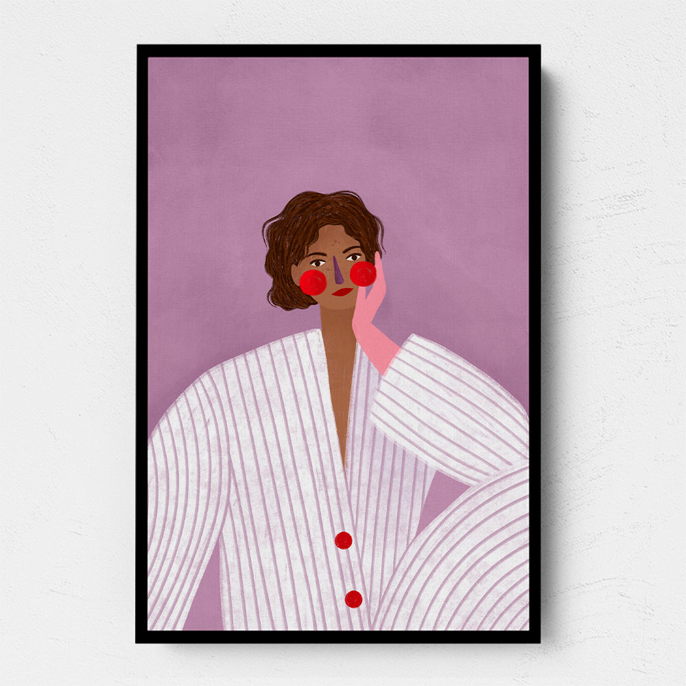 The Woman With the Pink Glove