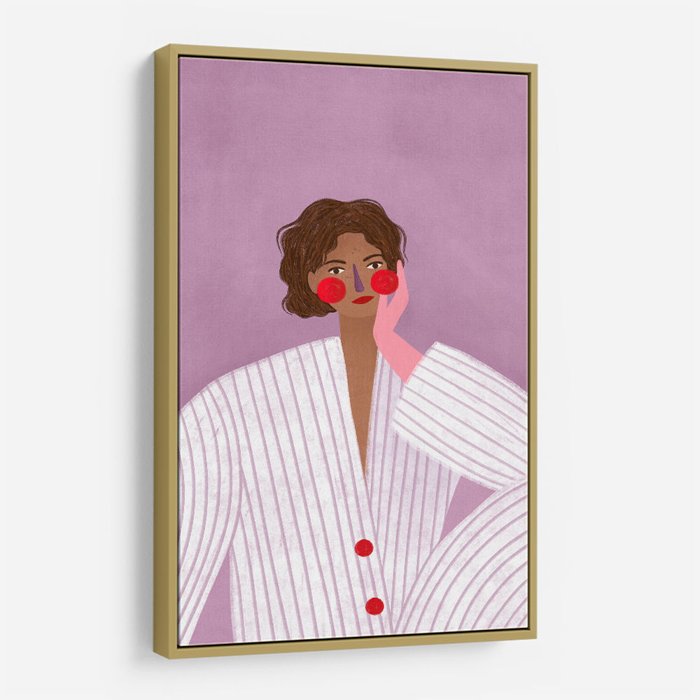The Woman With the Pink Glove