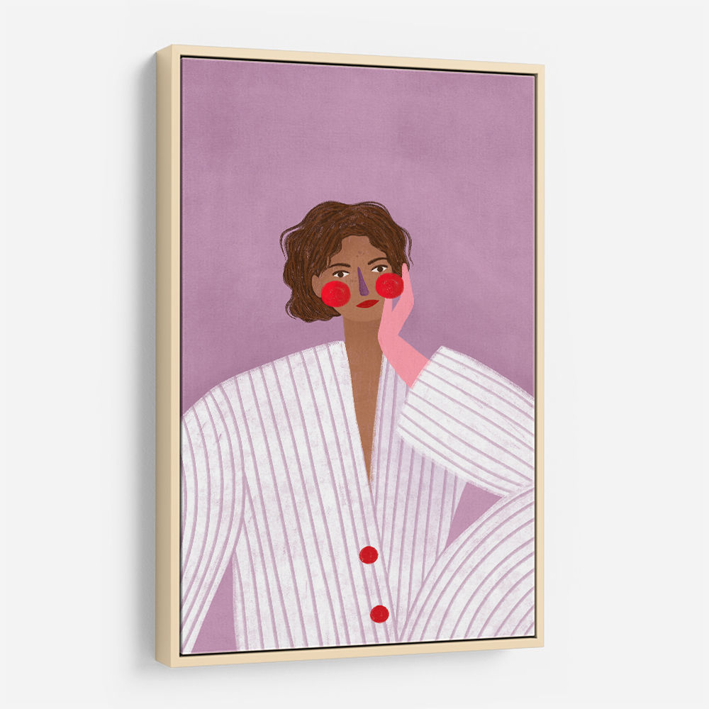 The Woman With the Pink Glove