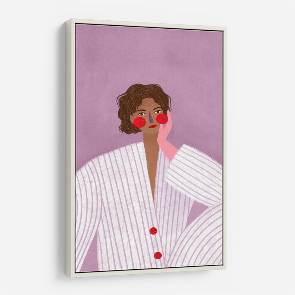 The Woman With the Pink Glove