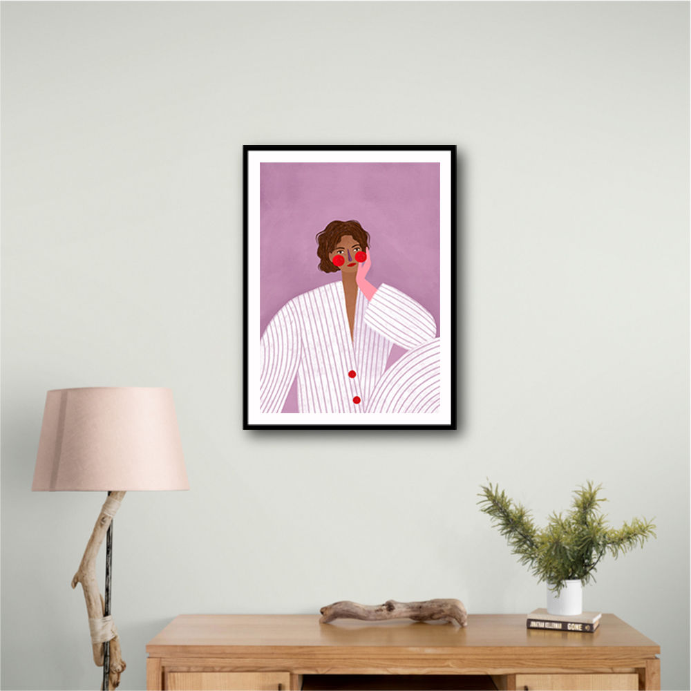 The Woman With the Pink Glove