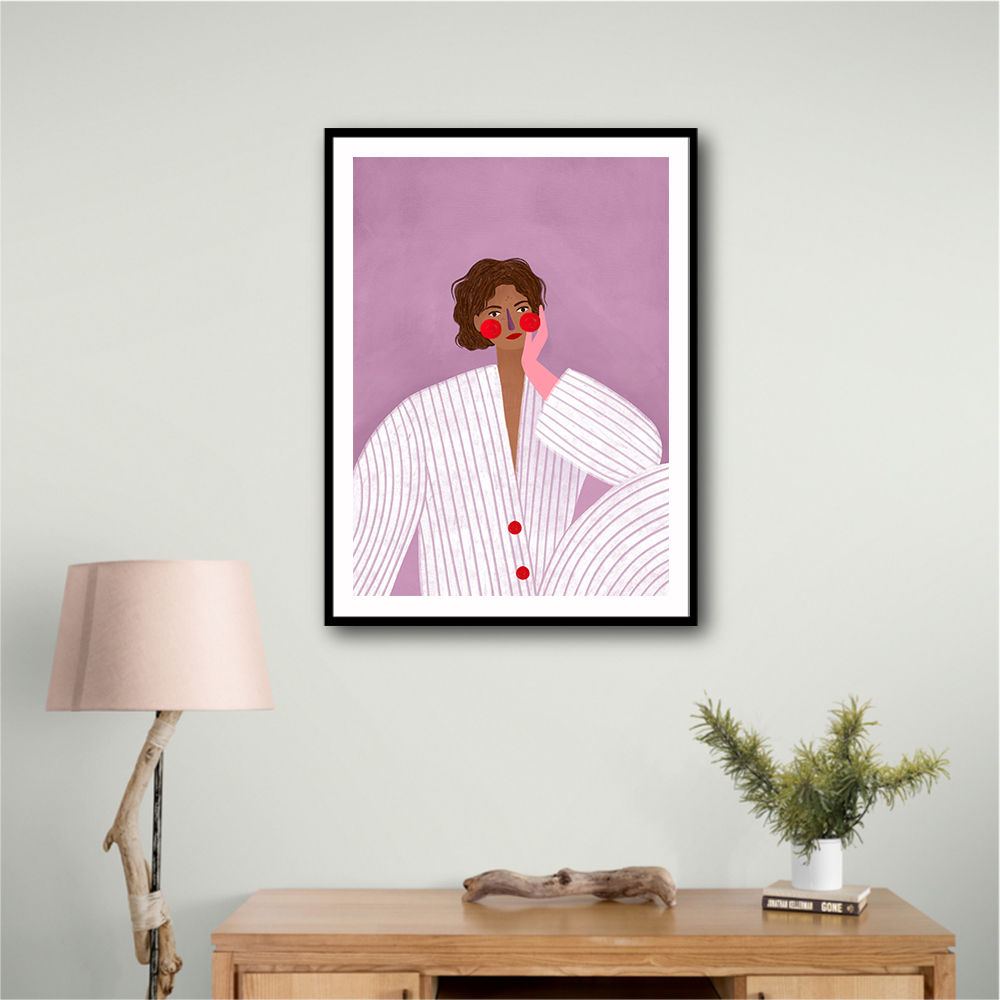 The Woman With the Pink Glove