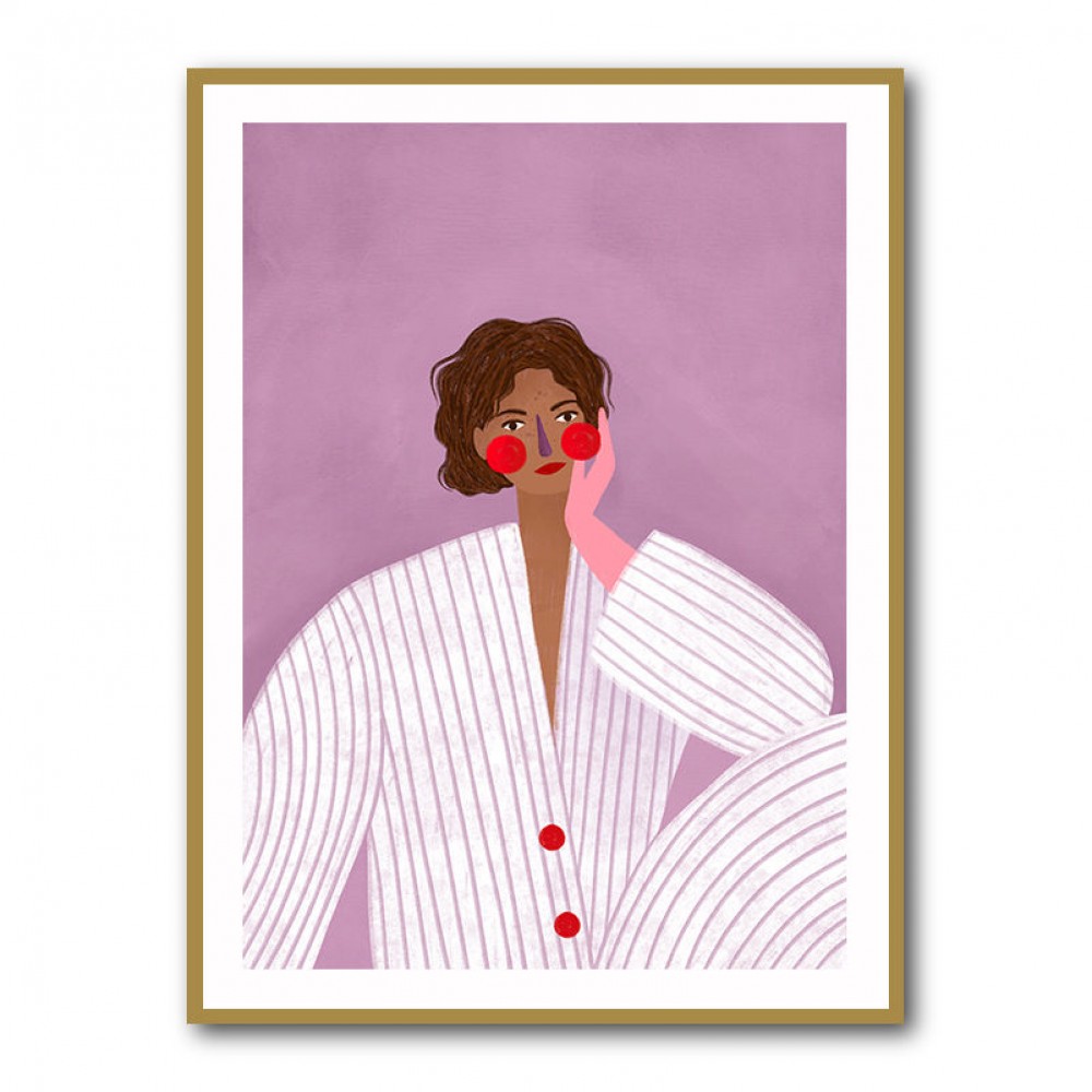 The Woman With the Pink Glove