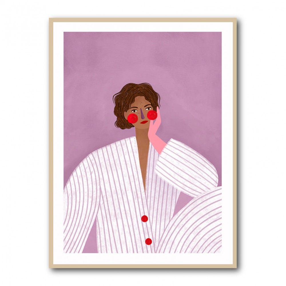 The Woman With the Pink Glove
