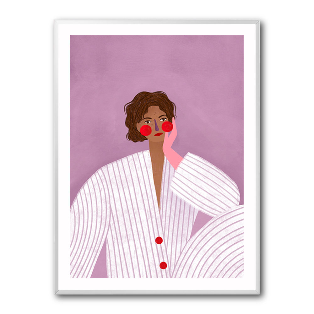 The Woman With the Pink Glove