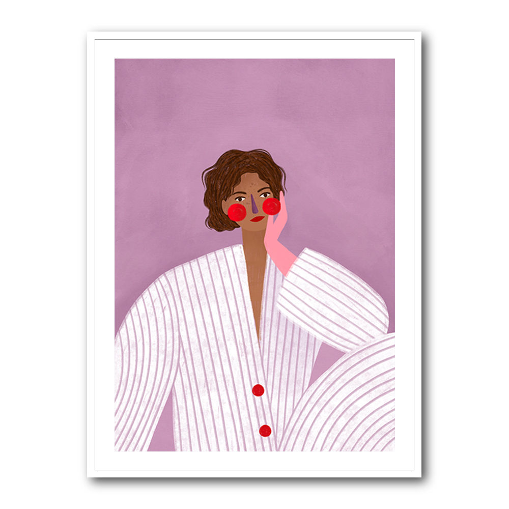 The Woman With the Pink Glove