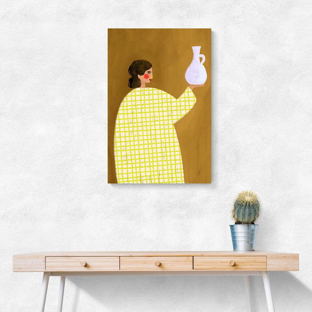 The Woman With Vase The Woman With Vase
