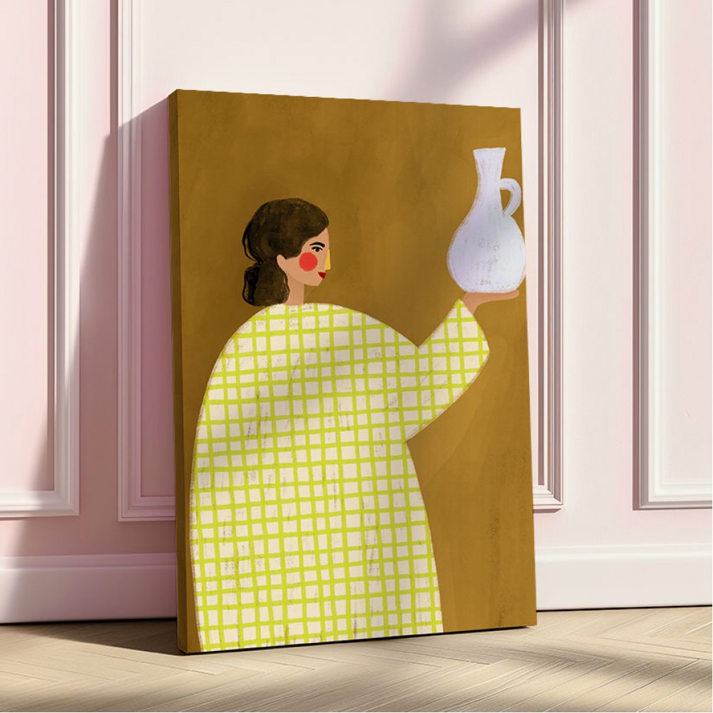 The Woman With Vase The Woman With Vase