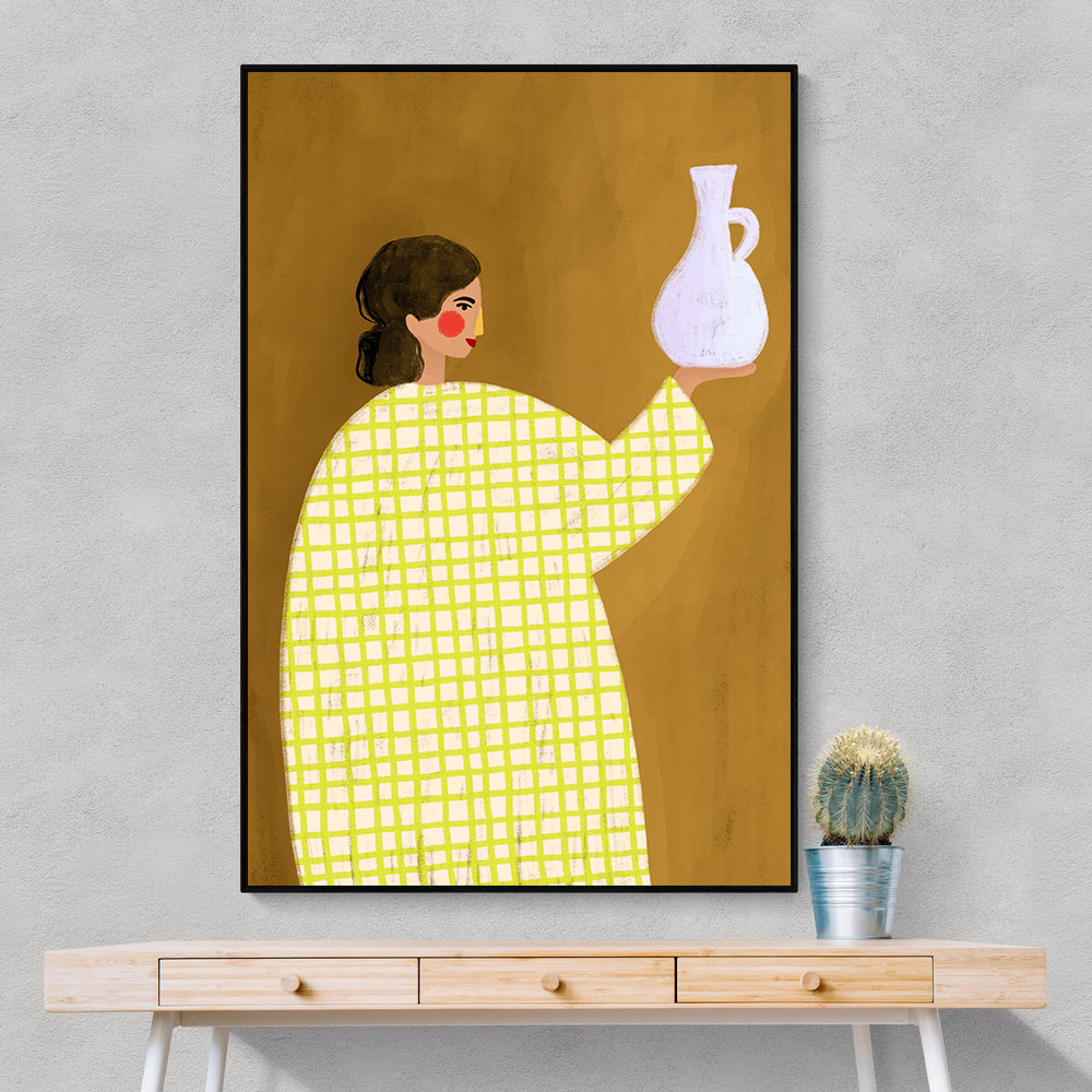 The Woman With Vase The Woman With Vase