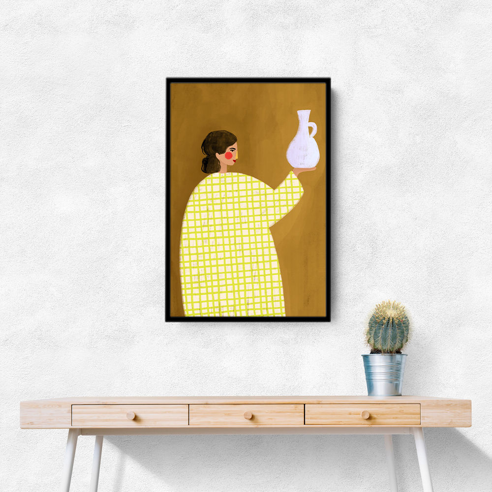 The Woman With Vase The Woman With Vase