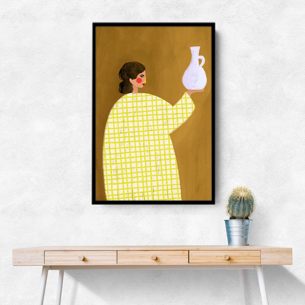 The Woman With Vase The Woman With Vase