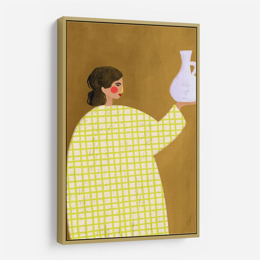 The Woman With Vase The Woman With Vase