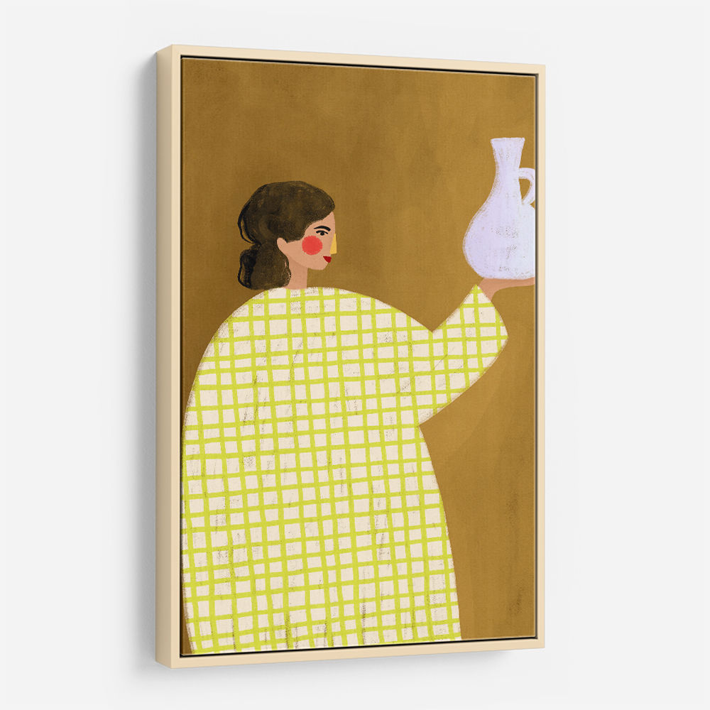 The Woman With Vase The Woman With Vase