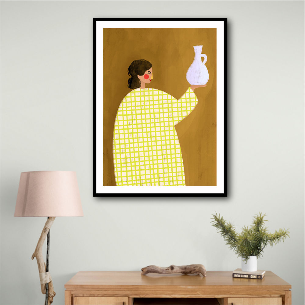 The Woman With Vase The Woman With Vase