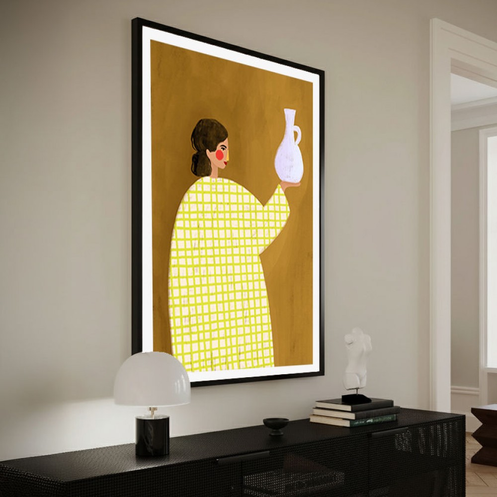 The Woman With Vase The Woman With Vase