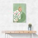 The Woman With Pink Vase