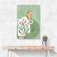 The Woman With Pink Vase