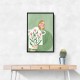The Woman With Pink Vase