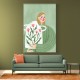 The Woman With Pink Vase