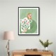 The Woman With Pink Vase