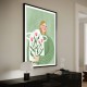 The Woman With Pink Vase