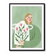The Woman With Pink Vase