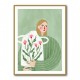 The Woman With Pink Vase