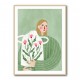 The Woman With Pink Vase