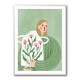 The Woman With Pink Vase
