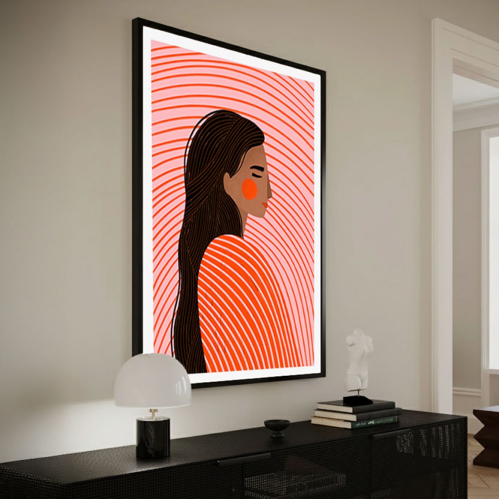 The Woman With the Lines