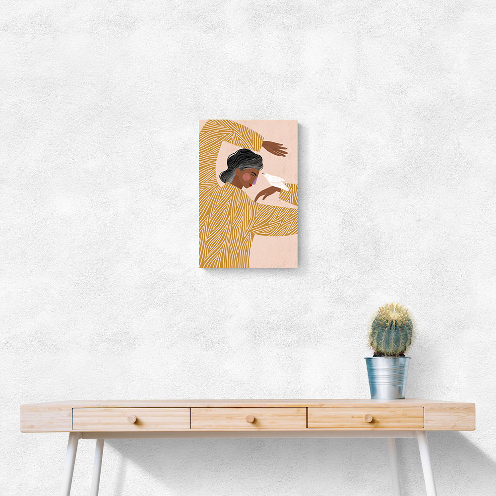 The Woman With a Bird
