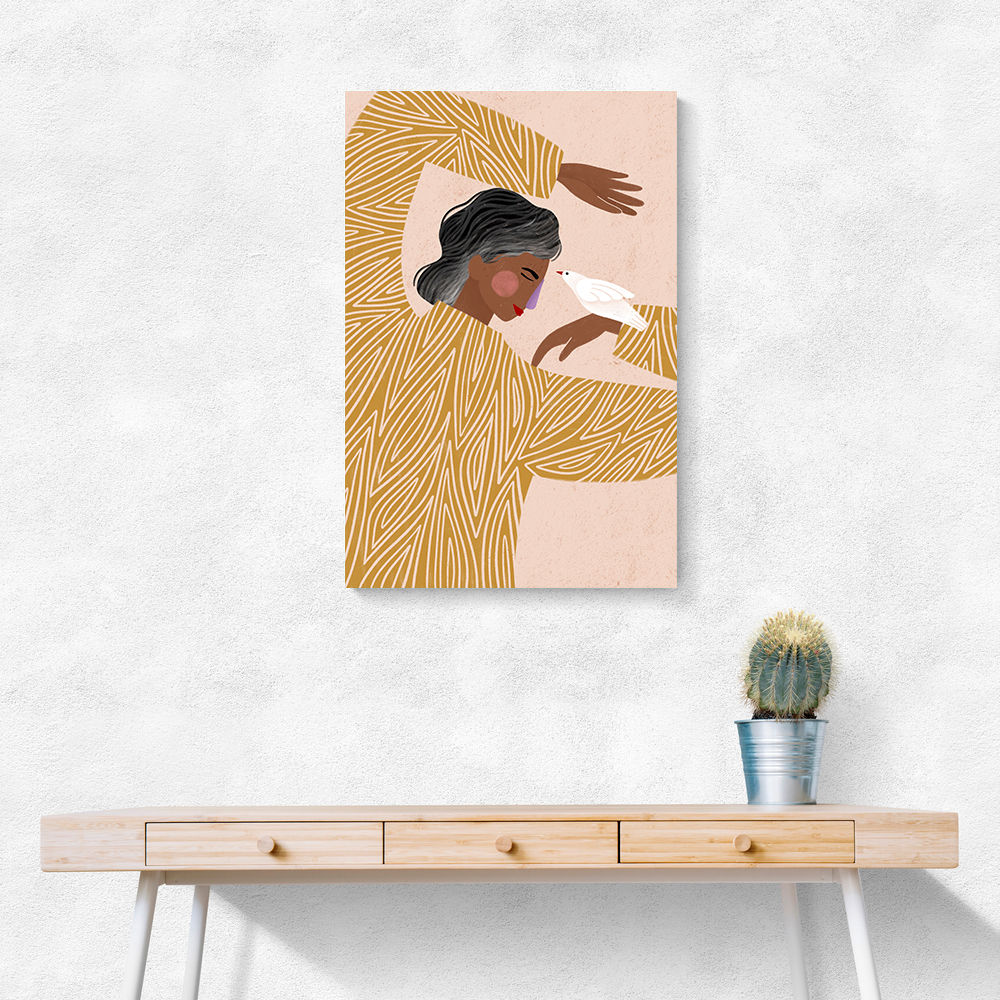 The Woman With a Bird