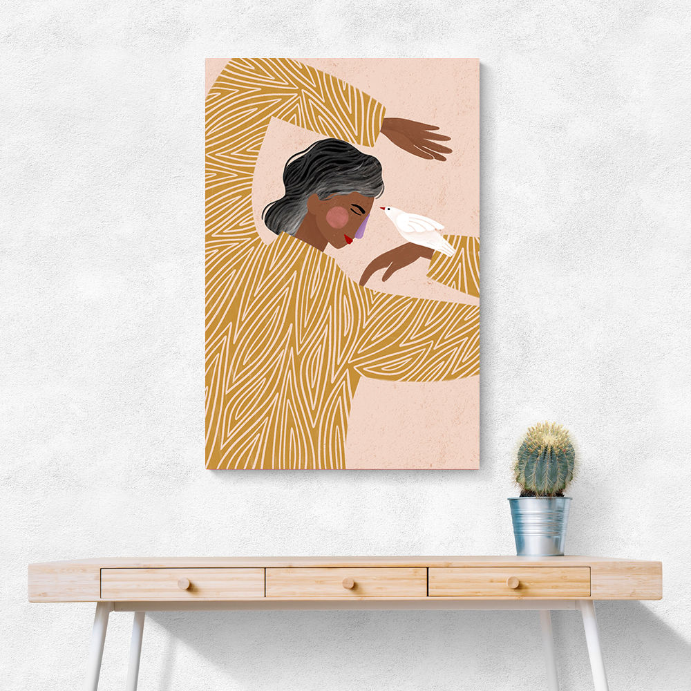 The Woman With a Bird