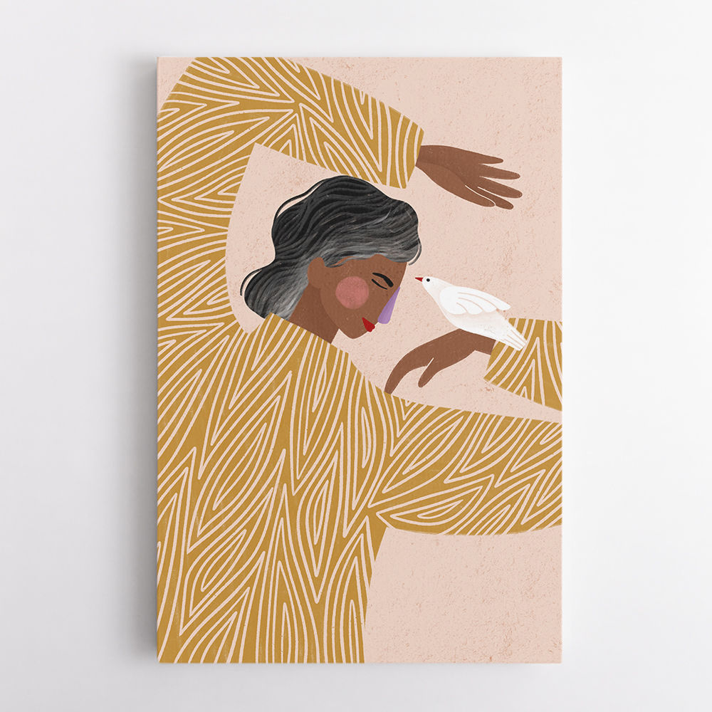 The Woman With a Bird