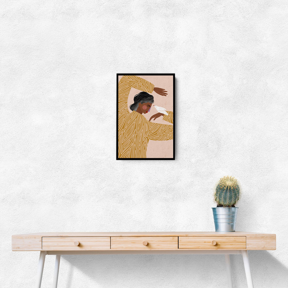 The Woman With a Bird