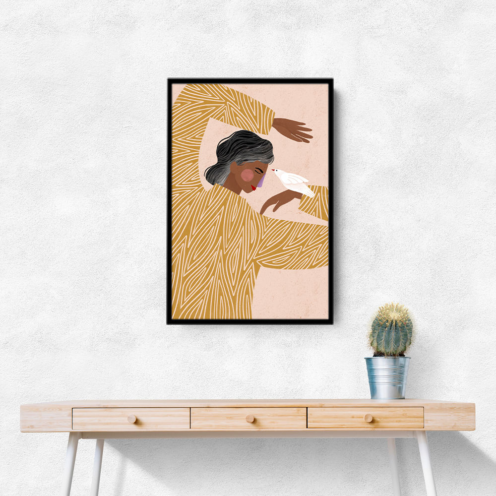 The Woman With a Bird