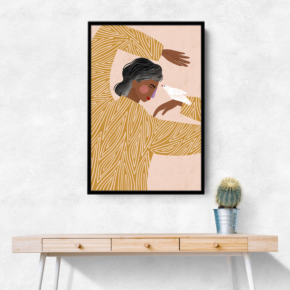 The Woman With a Bird