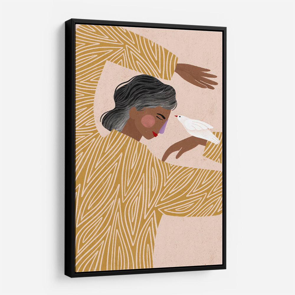 The Woman With a Bird
