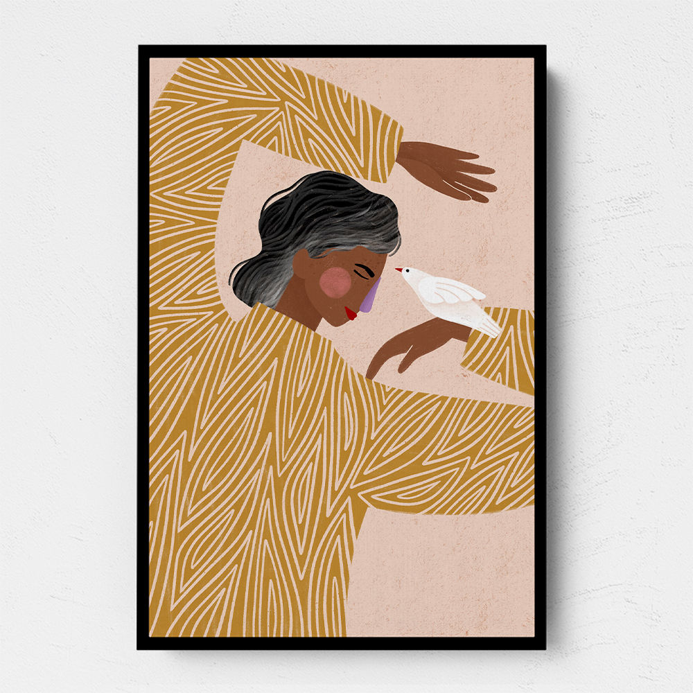 The Woman With a Bird