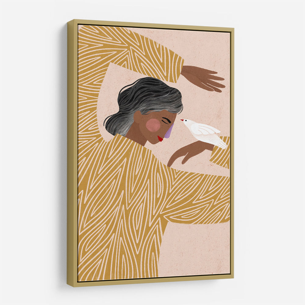 The Woman With a Bird