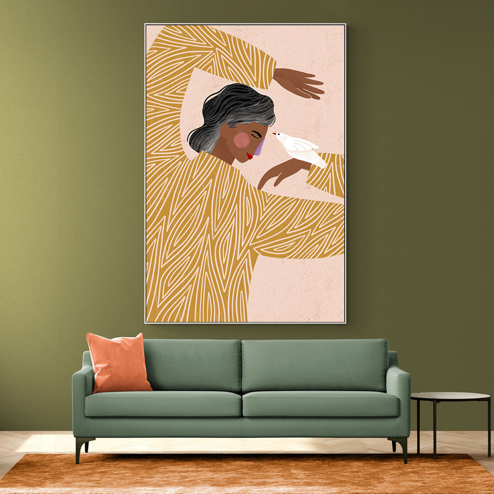 The Woman With a Bird