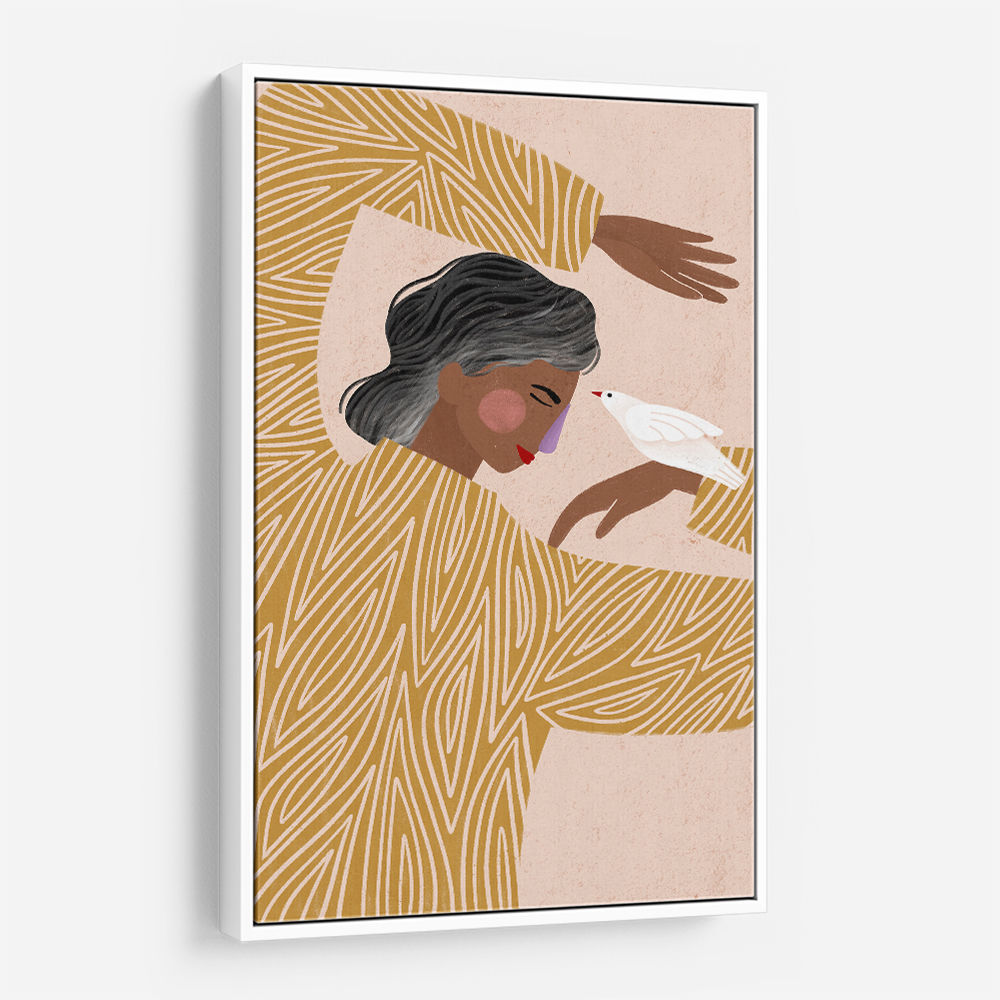 The Woman With a Bird
