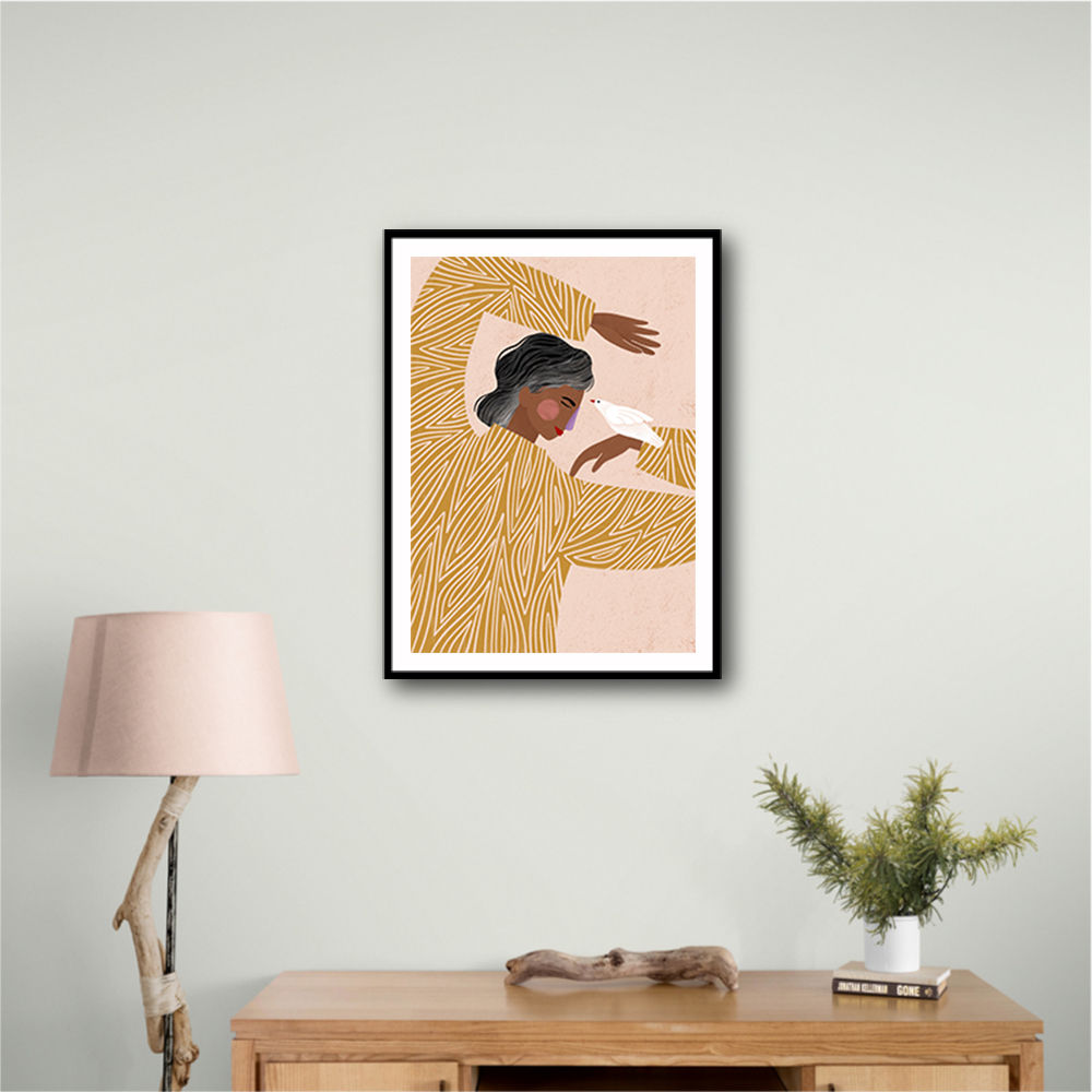The Woman With a Bird