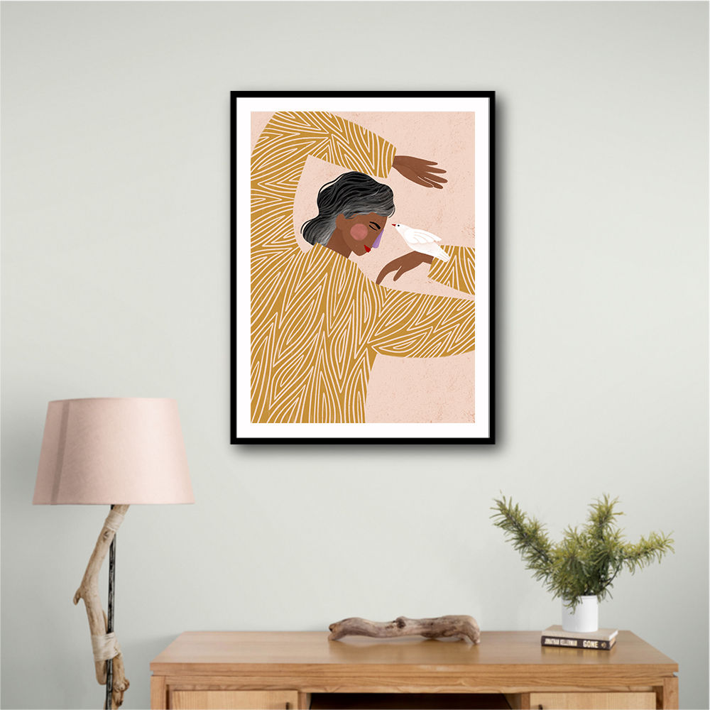 The Woman With a Bird