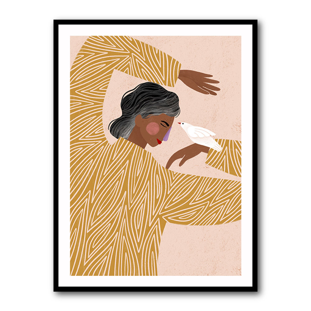 The Woman With a Bird