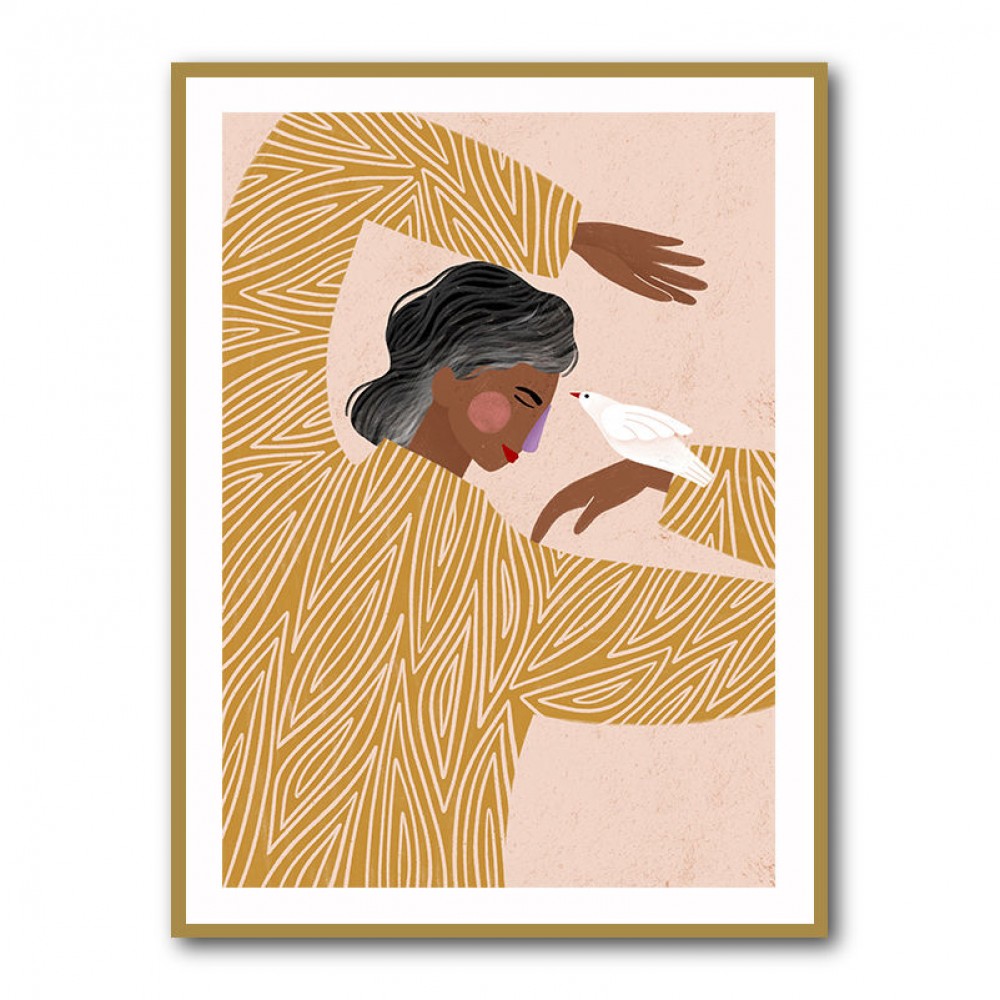 The Woman With a Bird