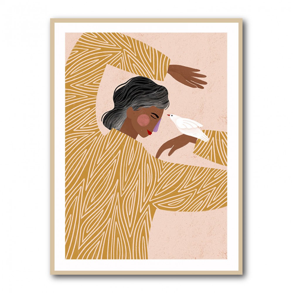 The Woman With a Bird