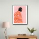 The Woman With the Orange Stripes