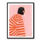 The Woman With the Orange Stripes